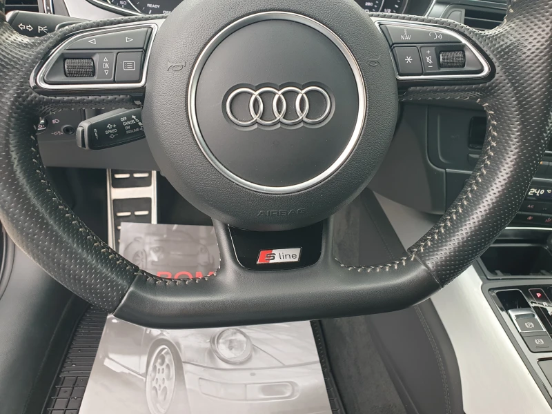 Audi A6 3.0TDi* S-LINE* QUATTRO* АВТОМАТИК* КОЖА* LED* , снимка 9 - Автомобили и джипове - 47675445