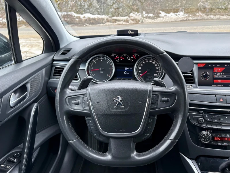 Peugeot 508 GT | МАСАЖ | ПАМЕТ | 204 к.с. | 2.2 HDI, снимка 9 - Автомобили и джипове - 53137688