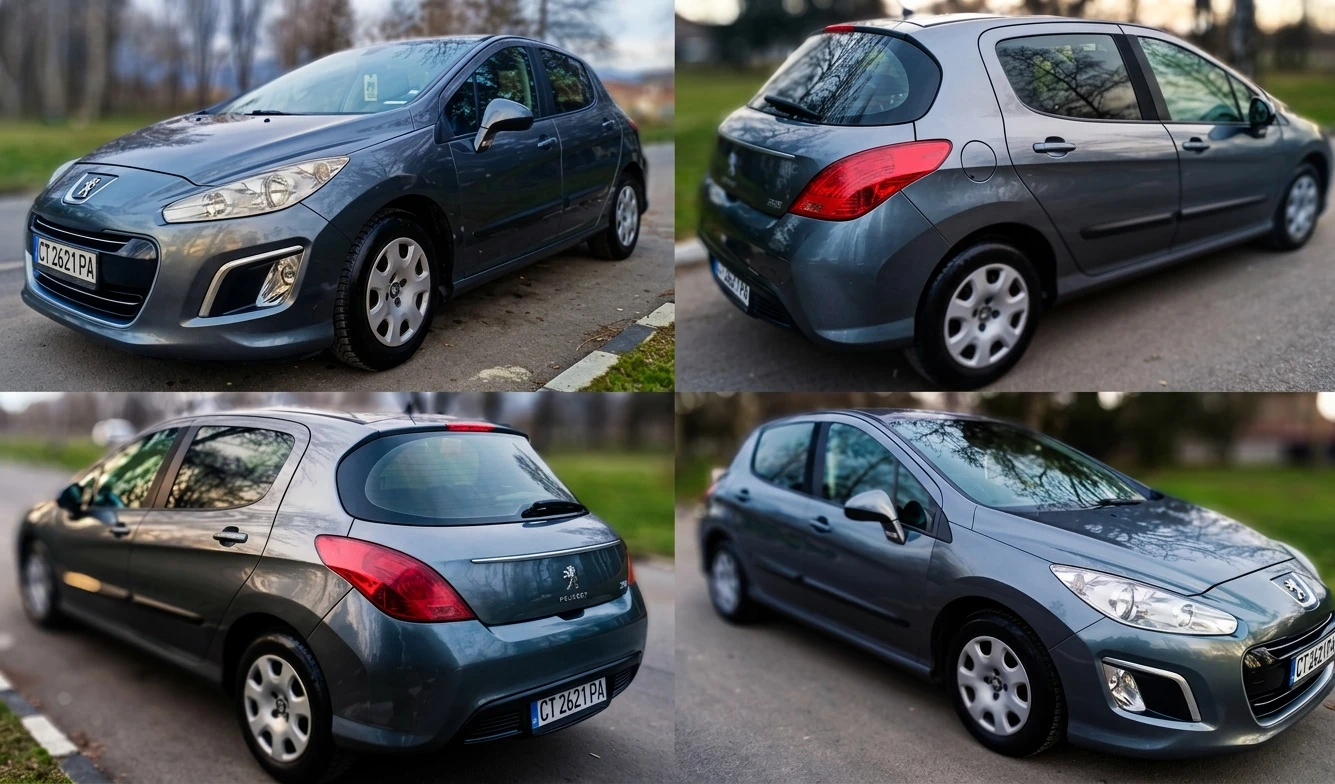 Peugeot 308 1.6 HDi (92 кс), снимка 16 - Автомобили и джипове - 54041788