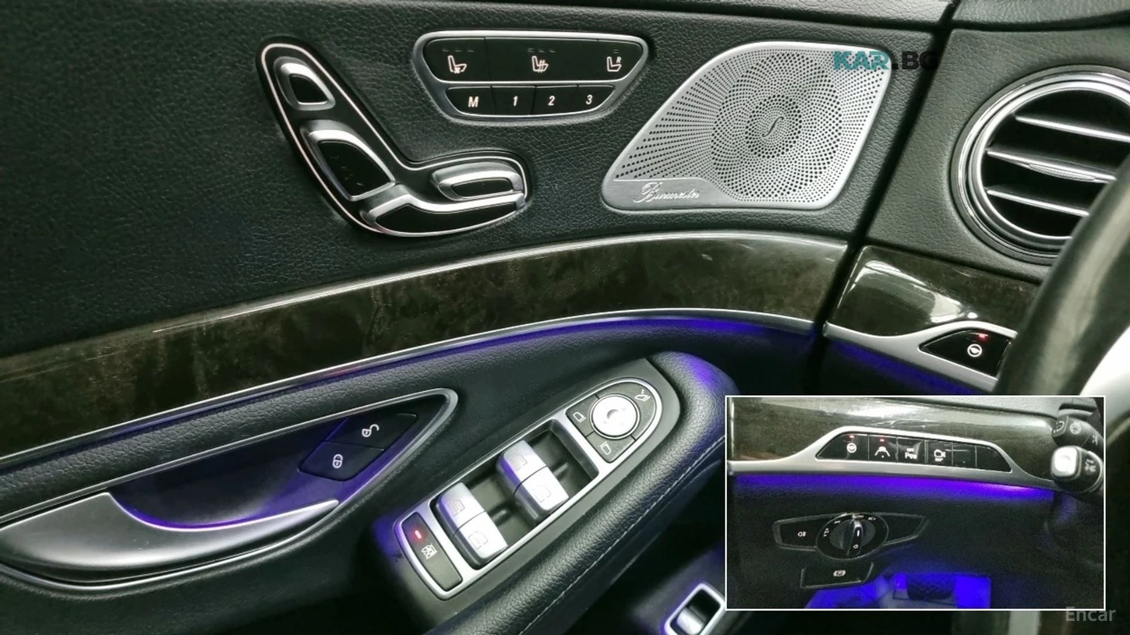 Mercedes-Benz S 350 4MATIC* S65 AMG PACK* * ОБДУХВ* BURMAS.* PANO* 360, снимка 16 - Автомобили и джипове - 55105805