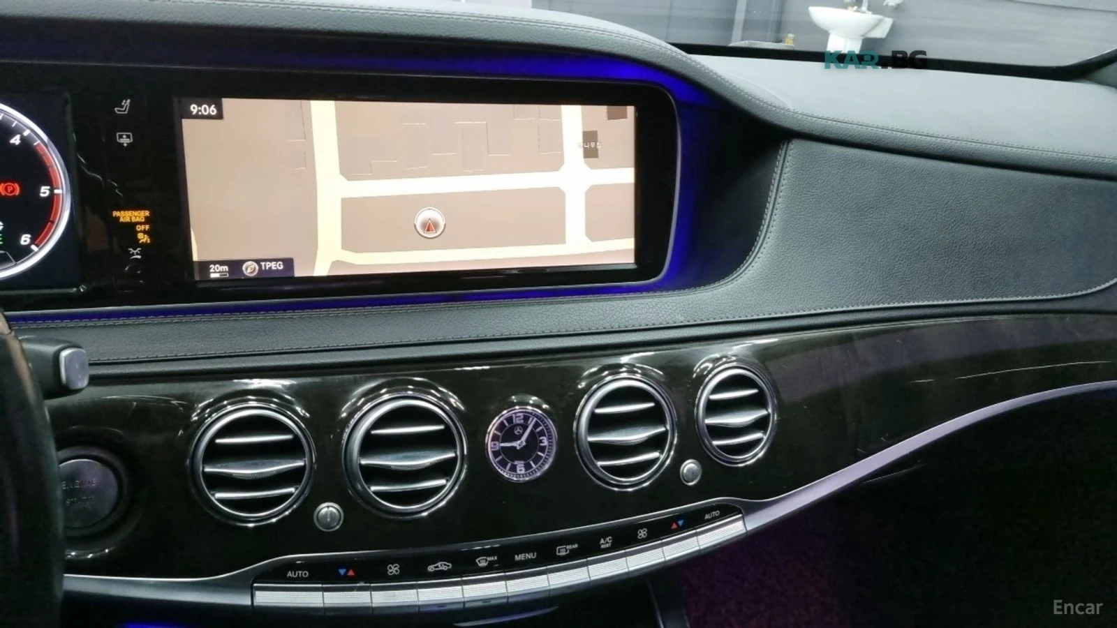 Mercedes-Benz S 350 4MATIC* S65 AMG PACK* * ОБДУХВ* BURMAS.* PANO* 360, снимка 13 - Автомобили и джипове - 55105805