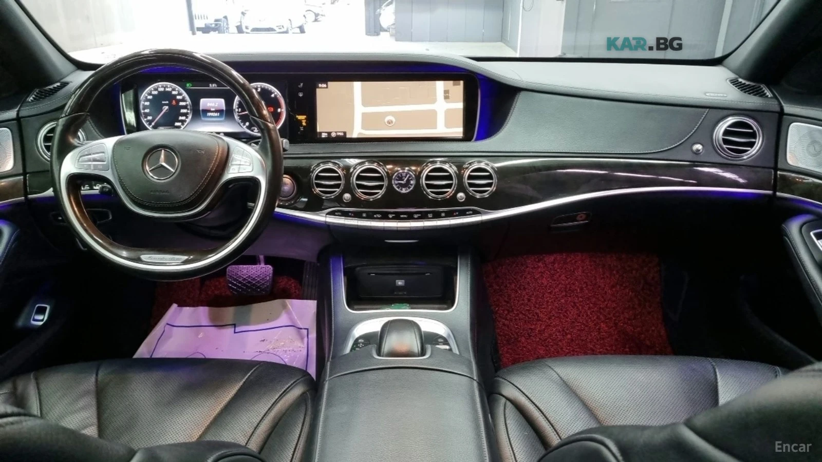 Mercedes-Benz S 350 4MATIC* S65 AMG PACK* * ОБДУХВ* BURMAS.* PANO* 360, снимка 7 - Автомобили и джипове - 55105805