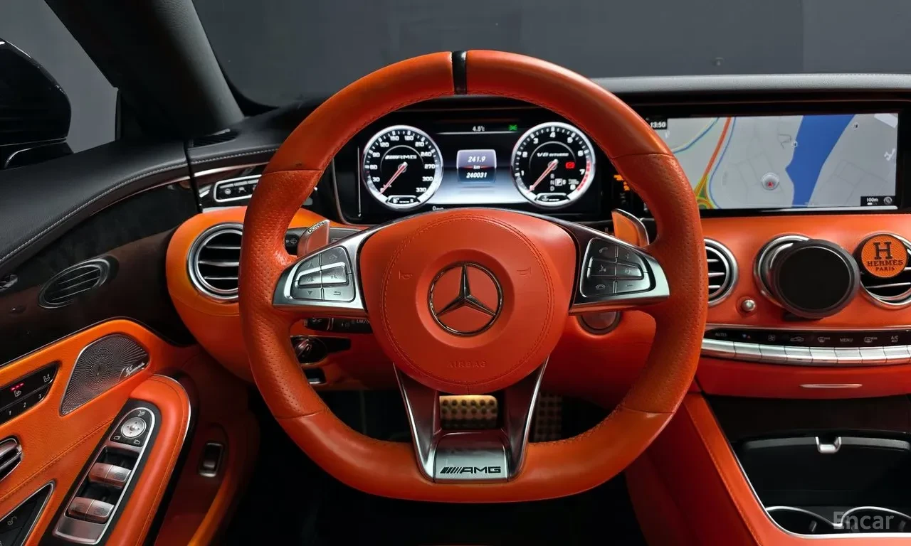 Mercedes-Benz S 63 AMG COUPE | Designo Nappa| �����| 360| HUD| CERAMIC  | Mobile.bg � ����������� 11