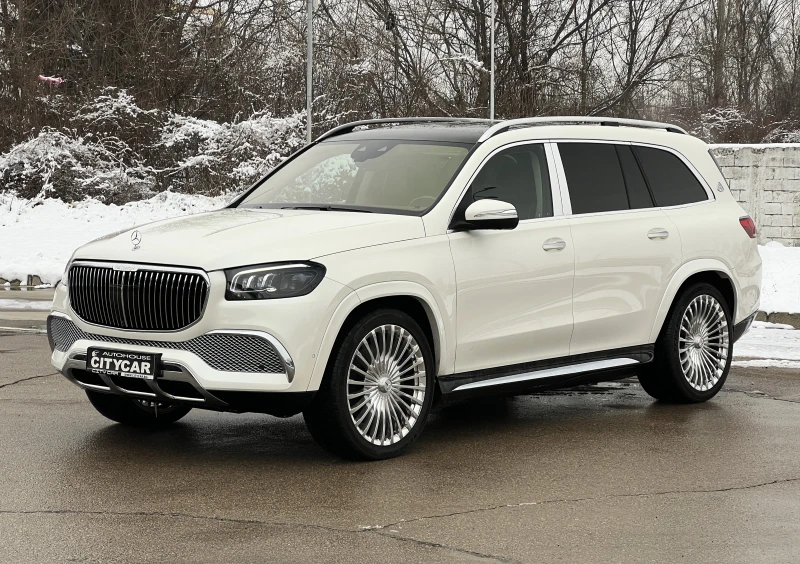 Mercedes-Benz GLS 600 MAYBACH/FIRST CLASS/DESIGNO-MANUFAKTUR/BURM/TV/, снимка 3 - Автомобили и джипове - 53336855
