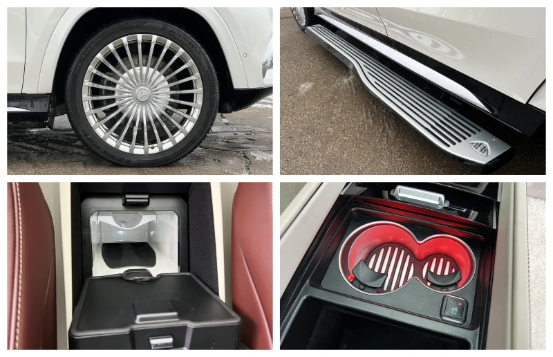 Mercedes-Benz GLS 600 MAYBACH/FIRST CLASS/DESIGNO-MANUFAKTUR/BURM/TV/, снимка 17 - Автомобили и джипове - 53336855