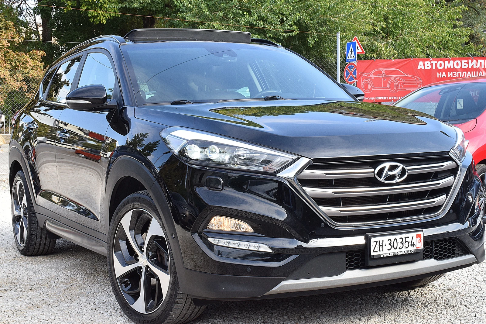 Hyundai Tucson 2.0ШВЕЙЦАРИЯ/VERTEX/4x4/АВТОМАТИК/ОБДУХВАНЕ/КАМЕРА - изображение 3