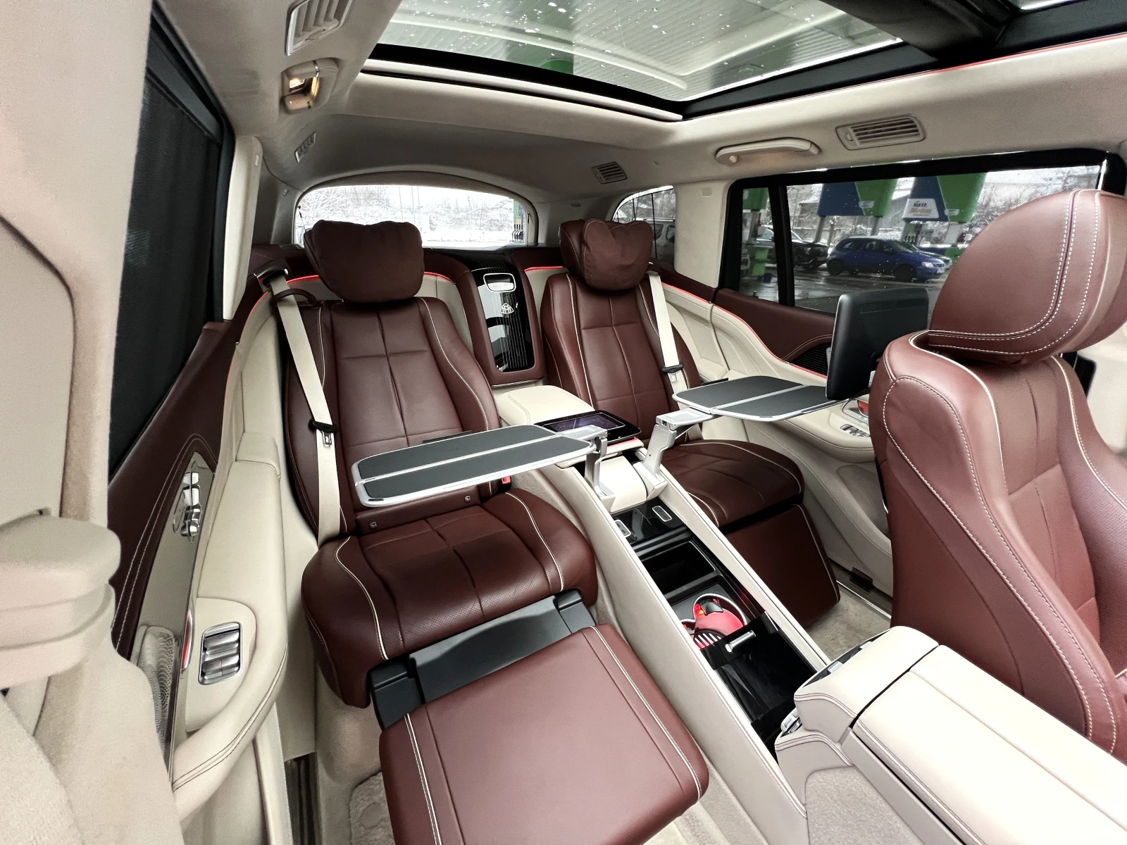 Mercedes-Benz GLS 600 MAYBACH/FIRST CLASS/DESIGNO-MANUFAKTUR/BURM/TV/ | Mobile.bg � ����������� 16