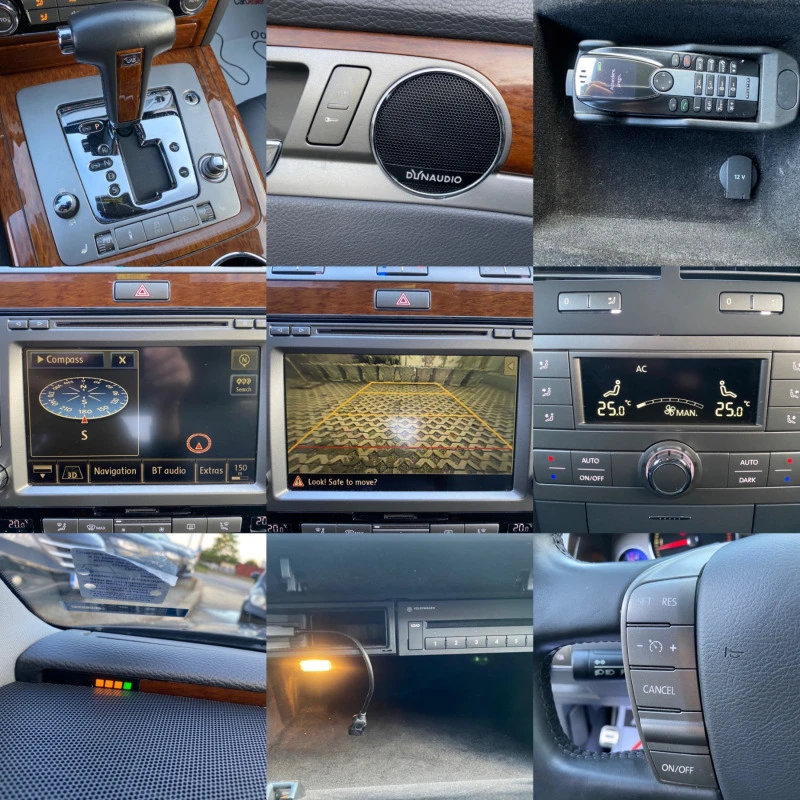 VW Phaeton 3.0TDI-239кс= 4х4= НАВИ= КАМЕРА= DYNAUDIO= FACELIF, снимка 16 - Автомобили и джипове - 45625442