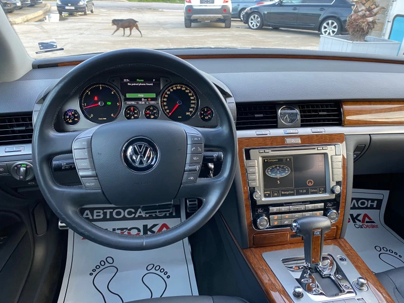 VW Phaeton 3.0TDI-239кс= 4х4= НАВИ= КАМЕРА= DYNAUDIO= FACELIF, снимка 11 - Автомобили и джипове - 45625442