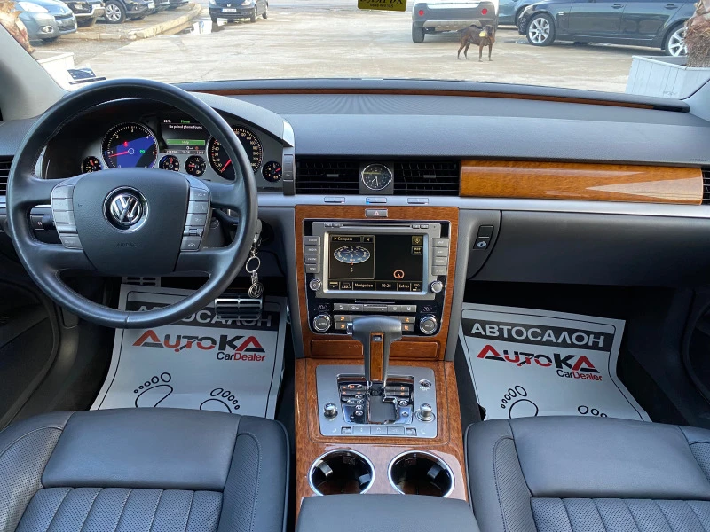 VW Phaeton 3.0TDI-239кс= 4х4= НАВИ= КАМЕРА= DYNAUDIO= FACELIF, снимка 12 - Автомобили и джипове - 45625442