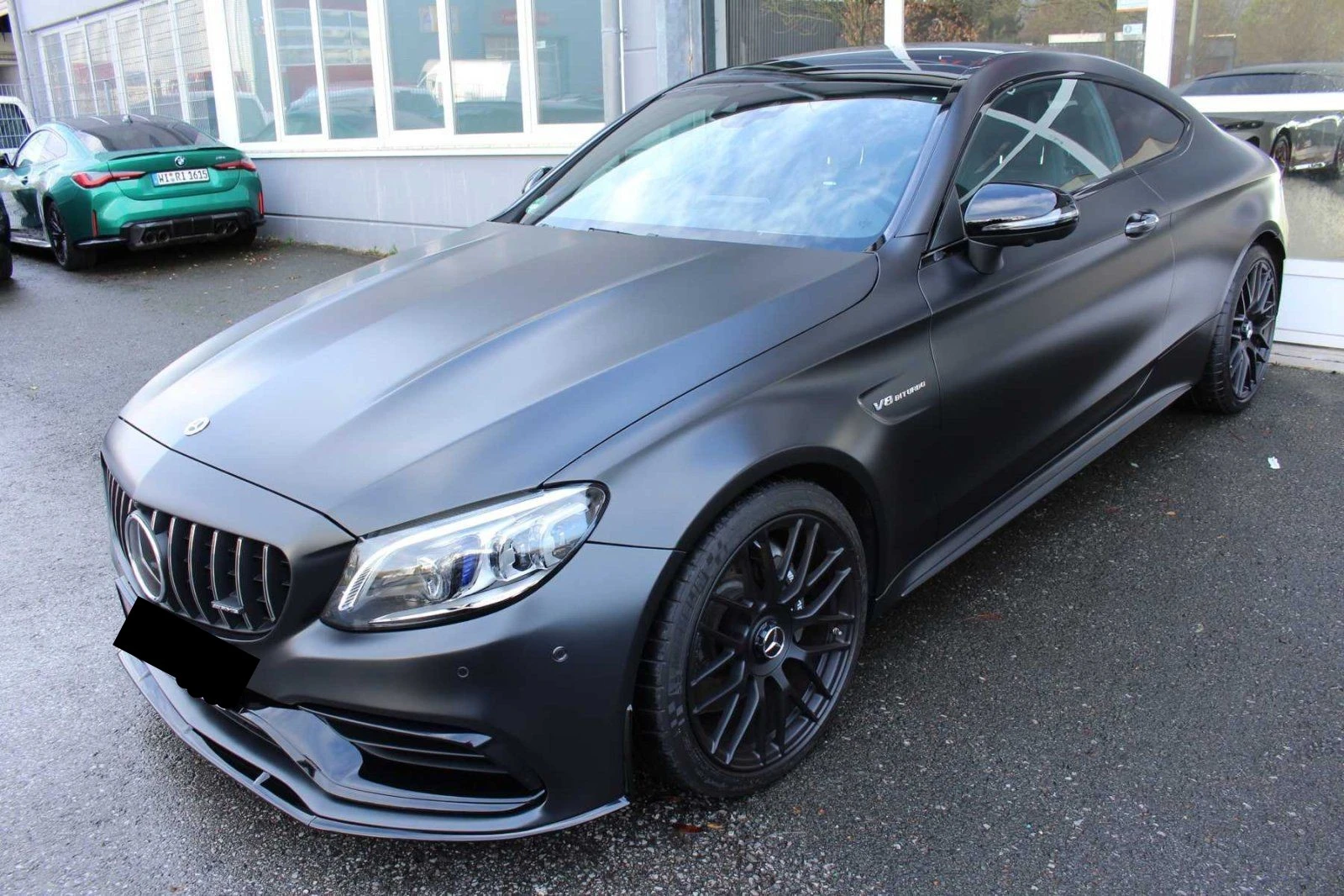 Mercedes-Benz C 63 AMG + HUD + PANO + 360* + , снимка 1