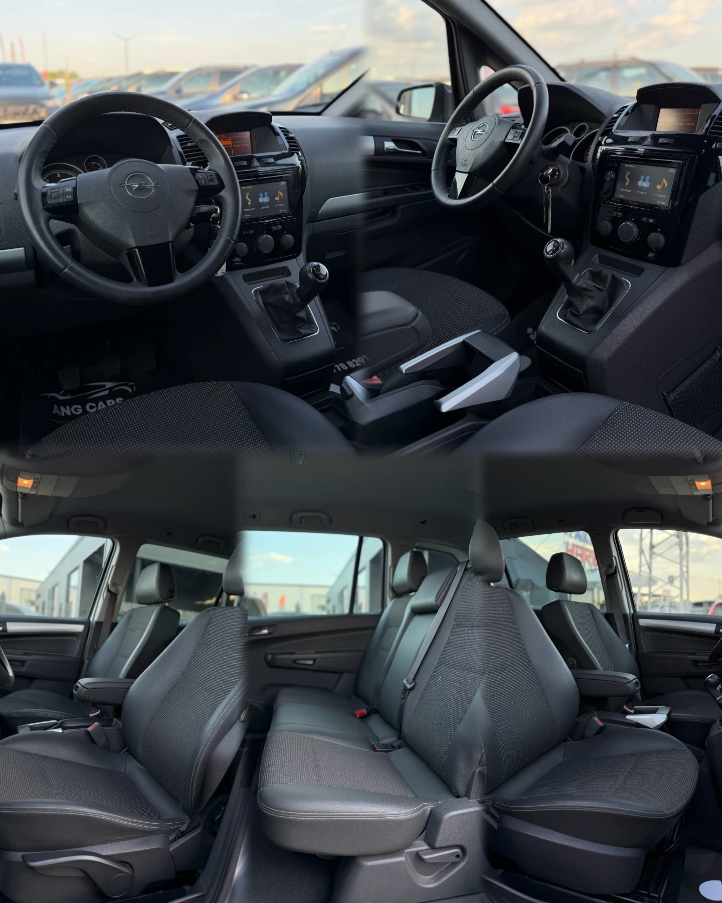 Opel Zafira * 1.9CDTI* OPC Line* Facelift* , снимка 11 - Автомобили и джипове - 55303470