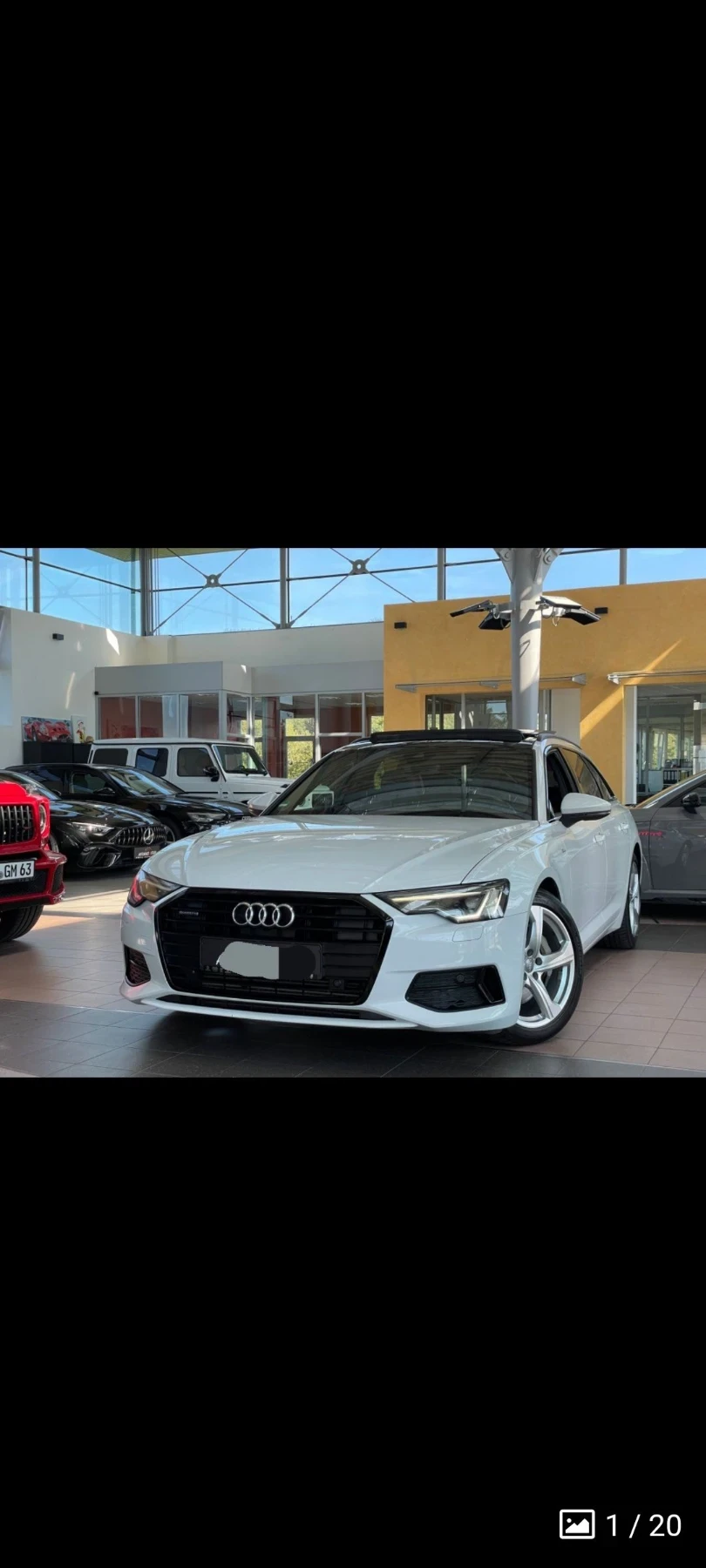 Audi A6 50 TDI, S-line, Matrix HD, Сервизна История, снимка 2 - Автомобили и джипове - 56193035