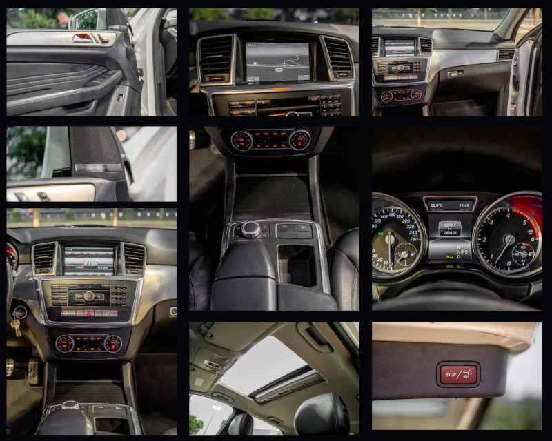 Mercedes-Benz ML 350 4Matic/AMG LINE, снимка 14 - Автомобили и джипове - 52225698