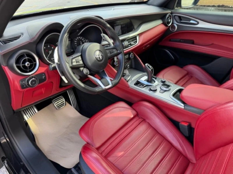 Alfa Romeo Stelvio * Ti Sport Adaptive Cruise Lane Assist Remote star, снимка 3 - Автомобили и джипове - 52727474