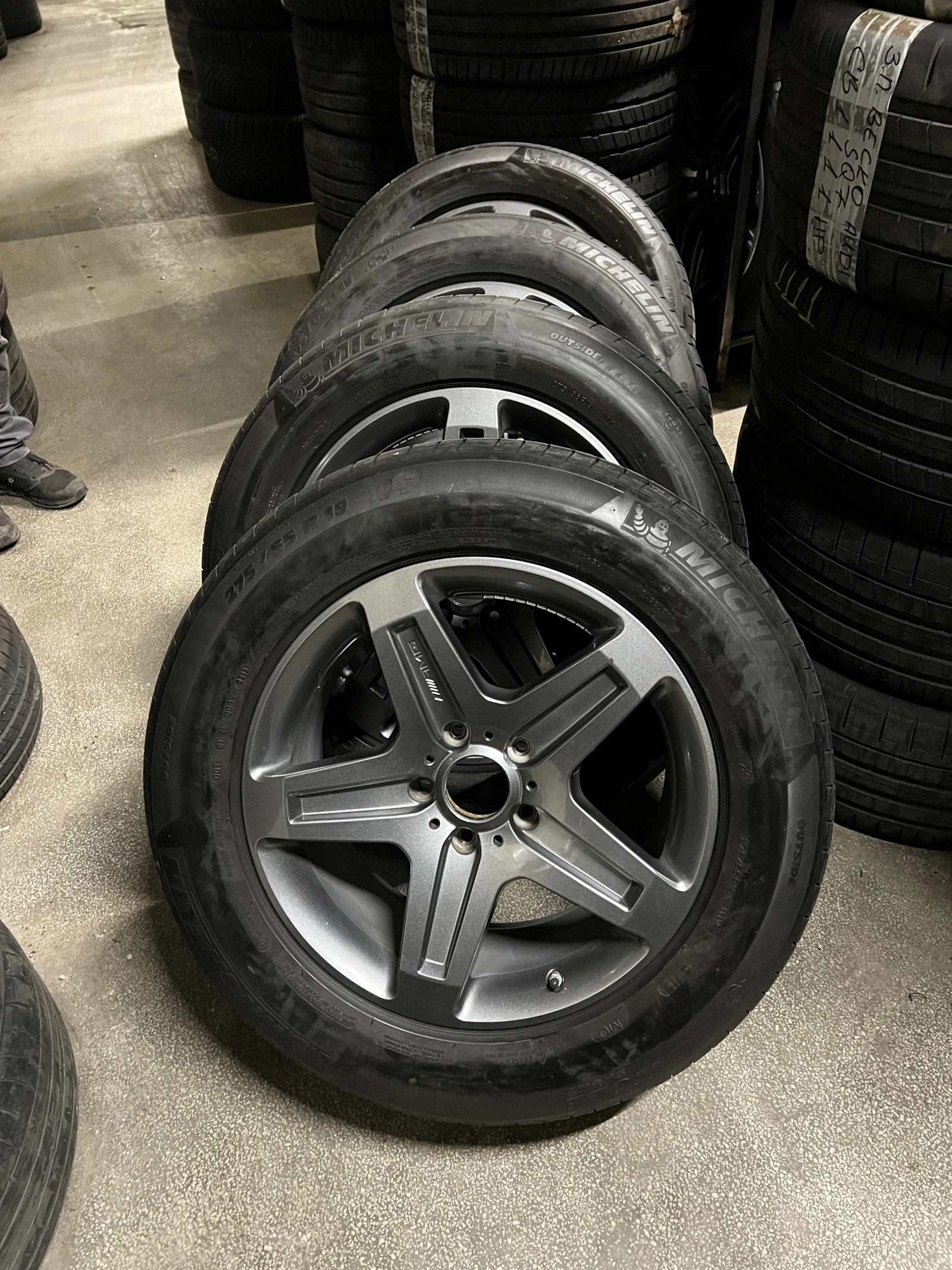 Гуми с джанти Michelin 275/55R19