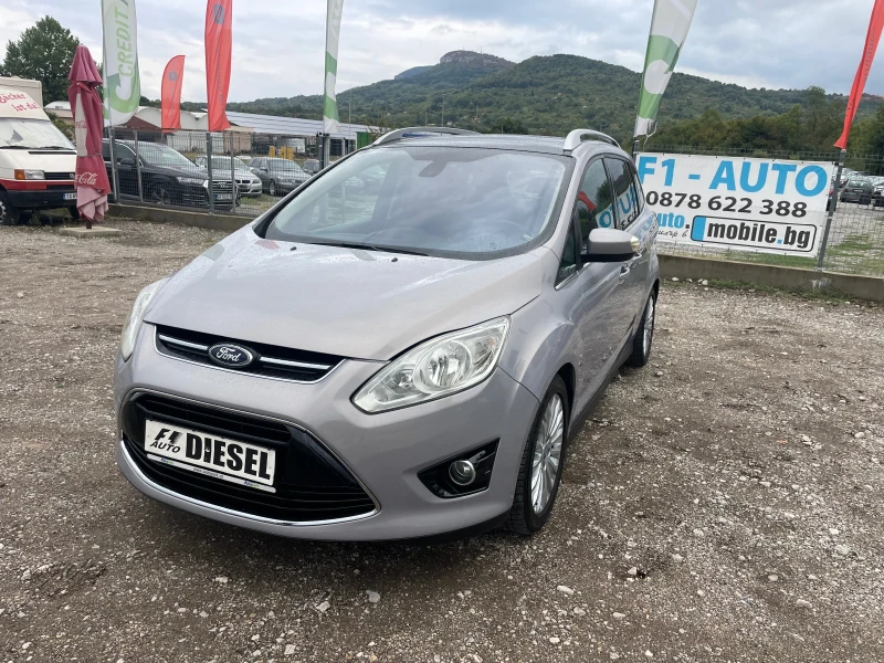 Ford Grand C-Max 1.6TDI-115-7m-PANORAMA-NAVI-ITALIA, снимка 1 - Автомобили и джипове - 47211643