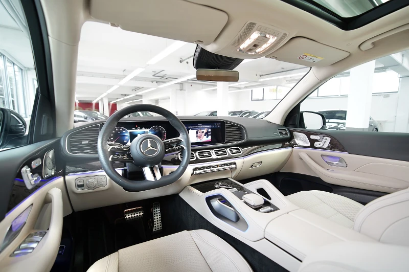 Mercedes-Benz GLS 450 AMG Advanced-PLUS / NEW MODEL/ PANO/5+ 2/, снимка 9 - Автомобили и джипове - 51194214