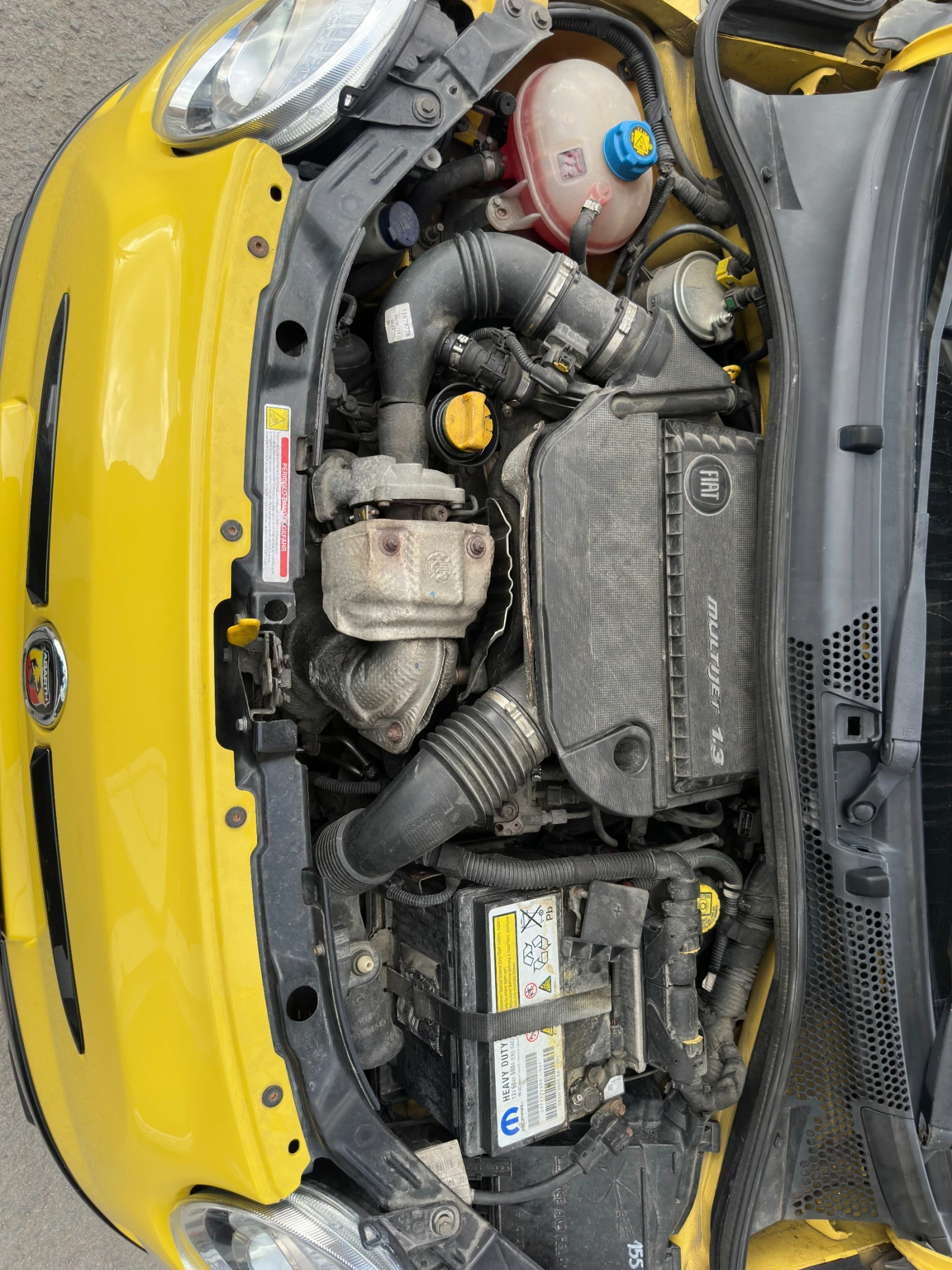 Fiat 500 1.3 M-jet Euro 5a, снимка 15 - Автомобили и джипове - 53807542