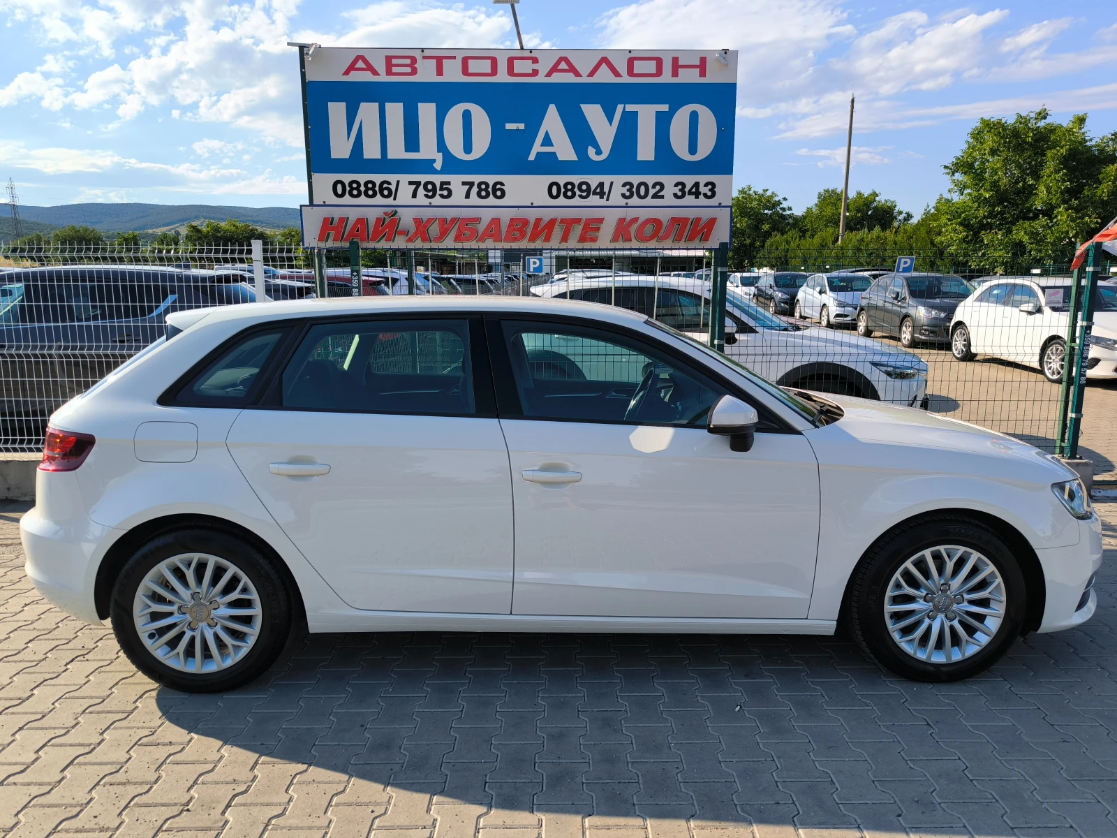 Audi A3 SPORTBACK-Т.D.i-105k.c.НАВИГАЦИЯ, ЕВРО 5В!, снимка 7 - Автомобили и джипове - 54921021