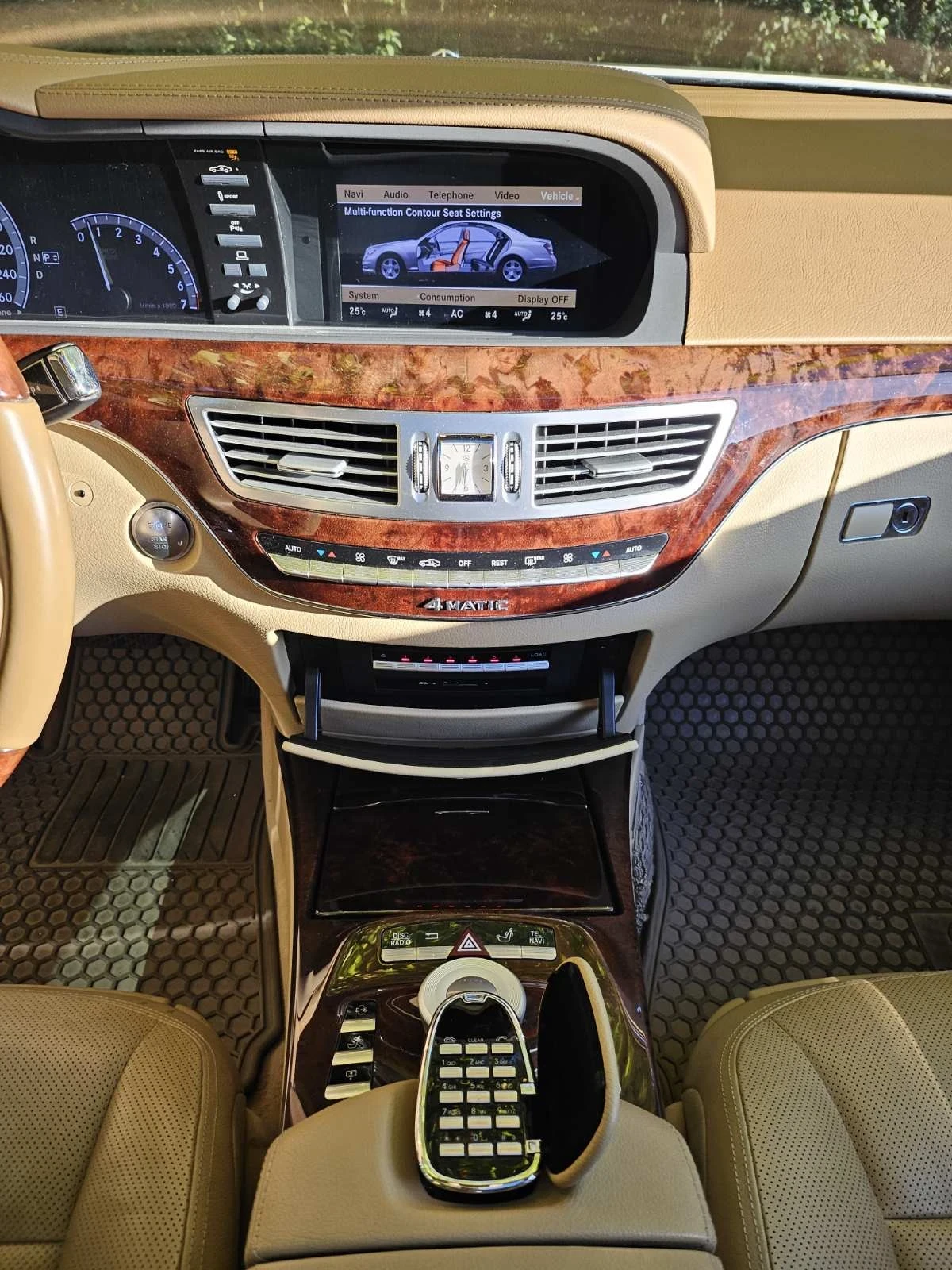 Mercedes-Benz S 550 4 matic, снимка 12 - Автомобили и джипове - 56153551