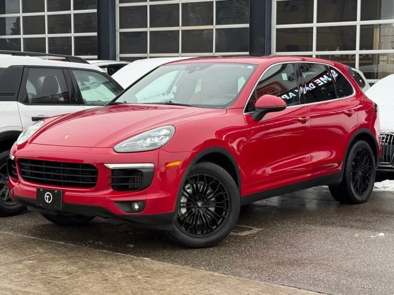 Porsche Cayenne * S | PREMIUM | PANO | RED LEATHER | REAR ENT | * , снимка 4 - Автомобили и джипове - 53034293