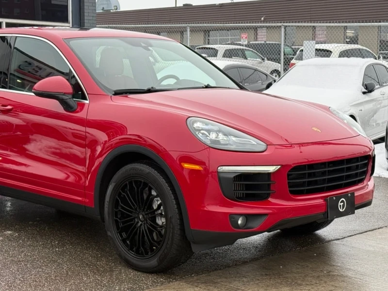 Porsche Cayenne * S | PREMIUM | PANO | RED LEATHER | REAR ENT | * , снимка 8 - Автомобили и джипове - 53034293