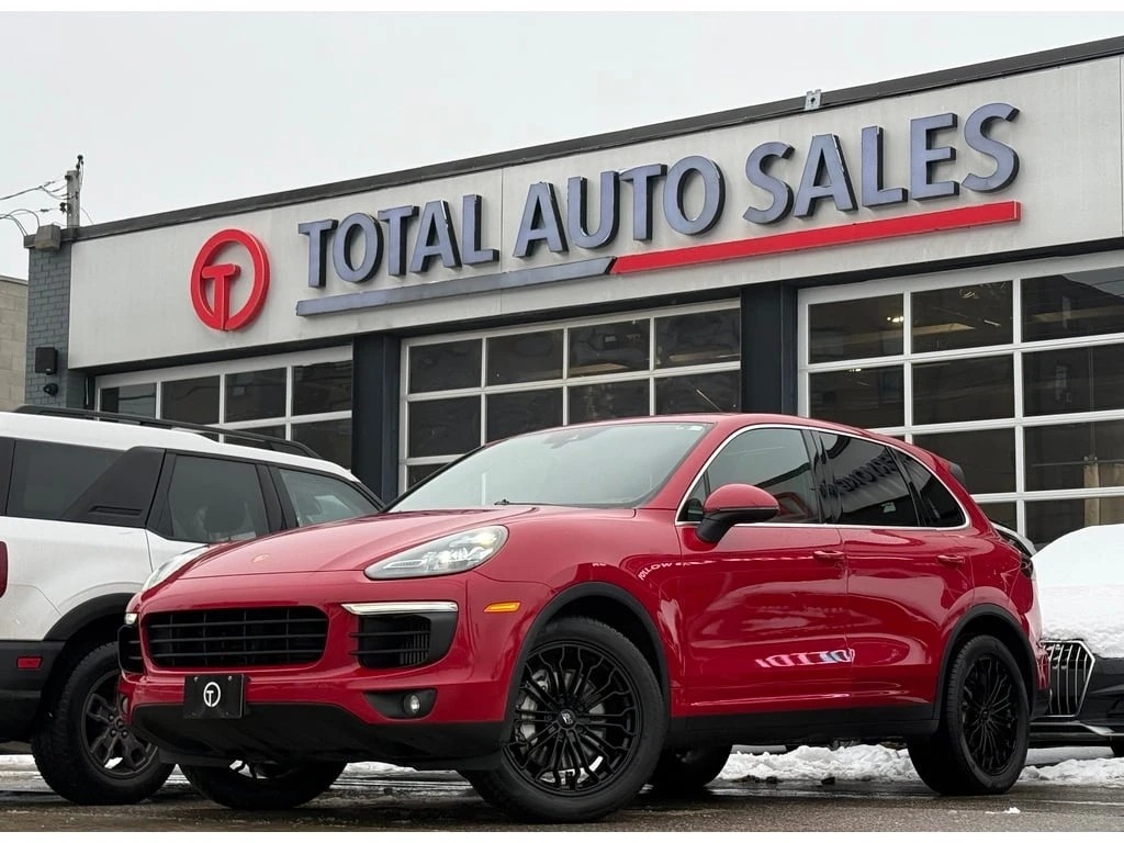 Porsche Cayenne * S | PREMIUM | PANO | RED LEATHER | REAR ENT | *  | Mobile.bg � ����������� 1