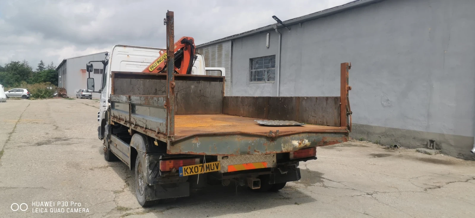 Mercedes-Benz Atego 816 с кран Палфингер PK5000B , снимка 3 - Камиони - 55296163