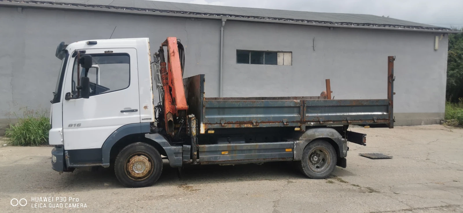 Mercedes-Benz Atego 816 с кран Палфингер PK5000B , снимка 4 - Камиони - 55296163