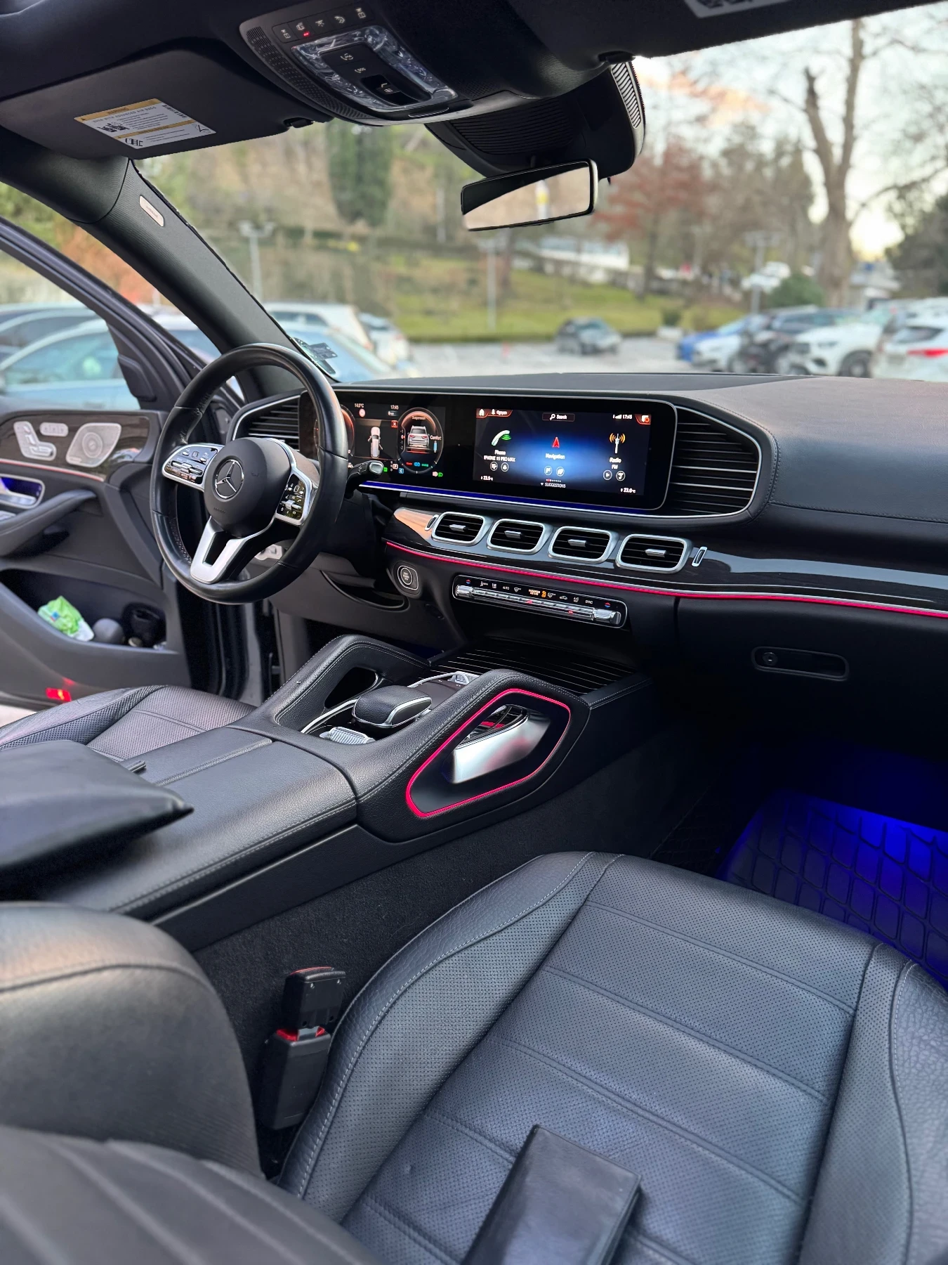 Mercedes-Benz GLS 450 6.3AMG* Масаж* Обдухване* Дистроник* ПАНОРАМА* 6+  - изображение 4