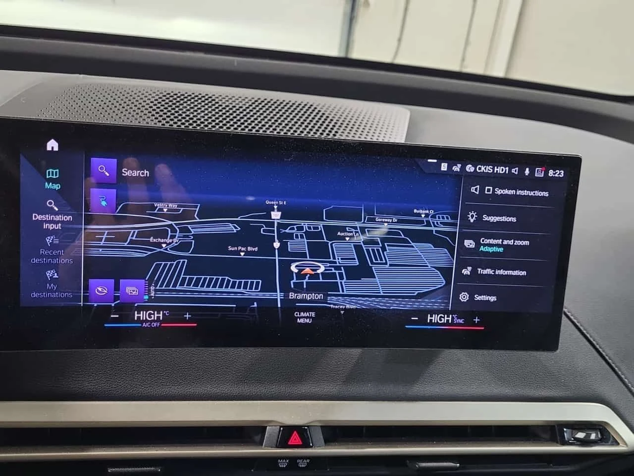 BMW iX XDRIVE50| PANO| HEAD-UP| 360 КАМЕРИ| CARFAX| , снимка 11 - Автомобили и джипове - 54069811