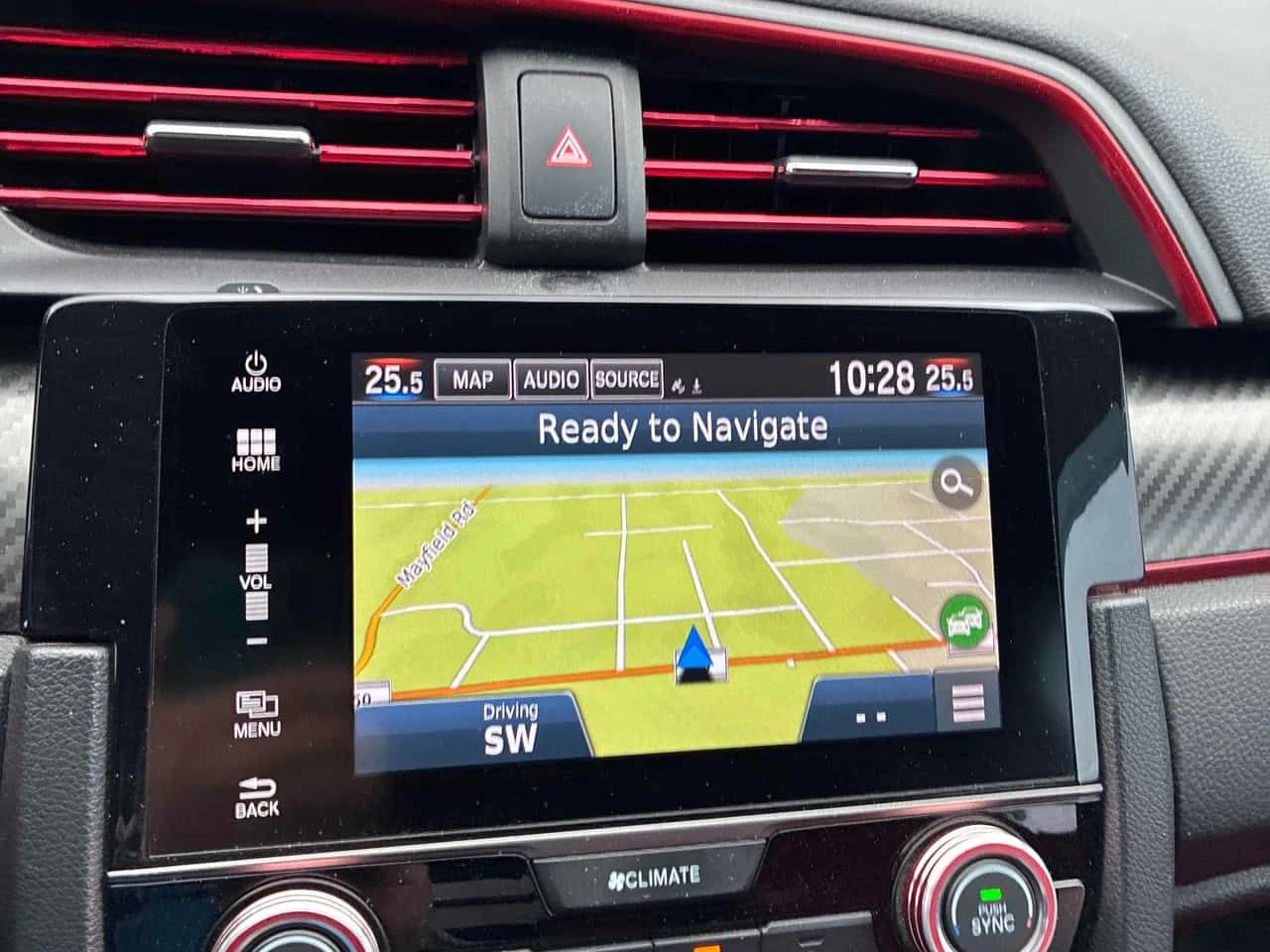 Honda Civic * РЪЧНИ СКОРОСТИ * CARFAX * KEYLESS* КЛИП НА МОТОР, снимка 15 - Автомобили и джипове - 54200433