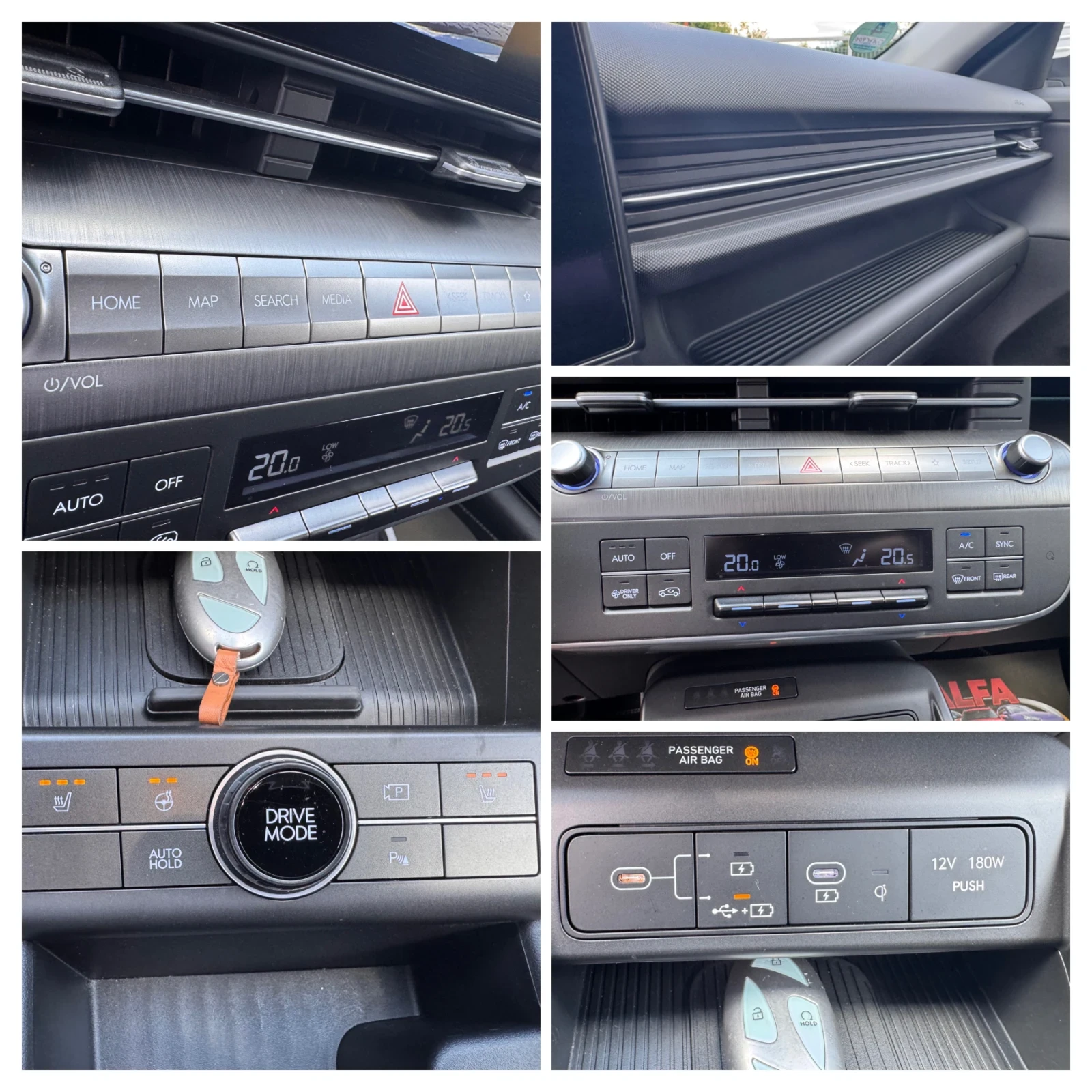 Hyundai Kona 65.4kw/SOH:100%/ВАЛИДНА ГАРАНЦИЯ/НОВА КОЛА///, снимка 13 - Автомобили и джипове - 54943851