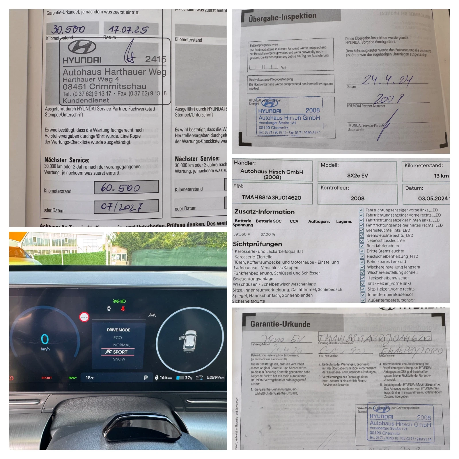 Hyundai Kona 65.4kw/SOH:100%/ВАЛИДНА ГАРАНЦИЯ/НОВА КОЛА///, снимка 17 - Автомобили и джипове - 54943851