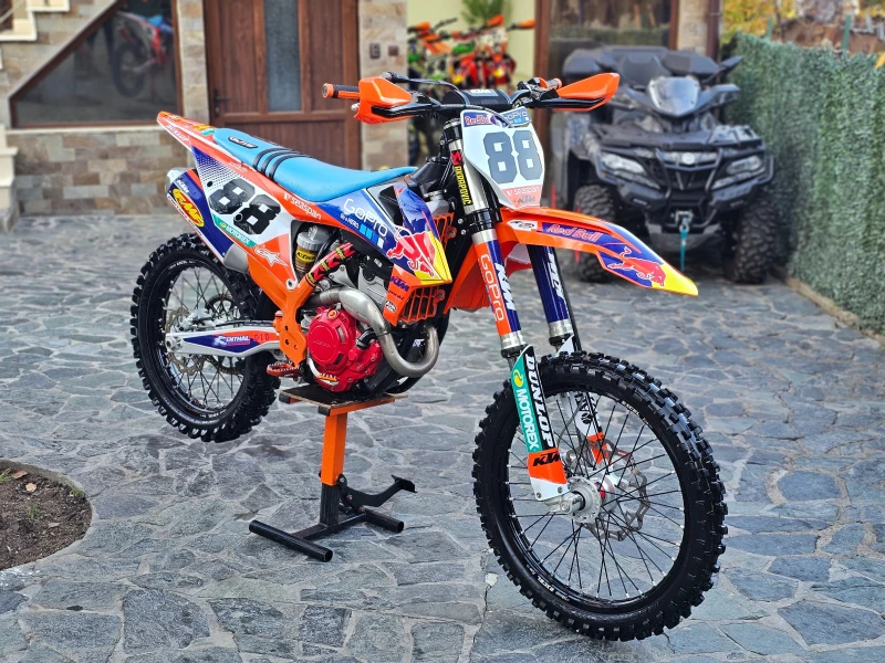 Ktm SX-F 250/СТАРТЕР/2 РЕЖИМА/ТРАКШЪН КОНТРОЛ/ ЛИЗИНГ, снимка 2 - Мотоциклети и мототехника - 47853204