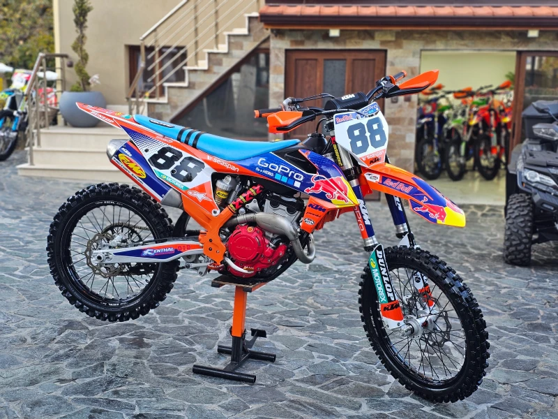 Ktm SX-F 250/СТАРТЕР/2 РЕЖИМА/ТРАКШЪН КОНТРОЛ/ ЛИЗИНГ, снимка 1 - Мотоциклети и мототехника - 47853204