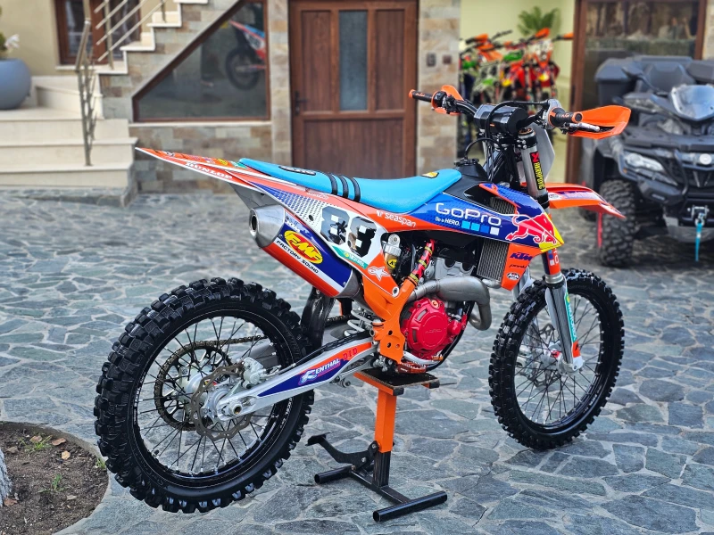 Ktm SX-F 250/СТАРТЕР/2 РЕЖИМА/ТРАКШЪН КОНТРОЛ/ ЛИЗИНГ, снимка 4 - Мотоциклети и мототехника - 47853204