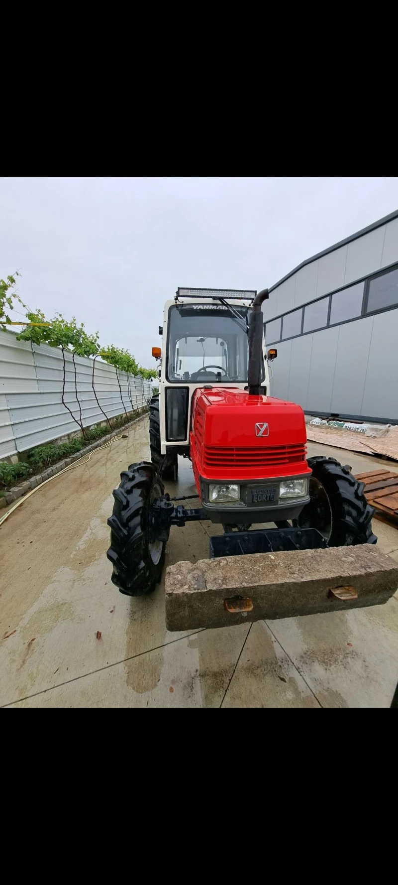 Трактор Yanmar F605 d, снимка 2 - Селскостопанска техника - 48374364