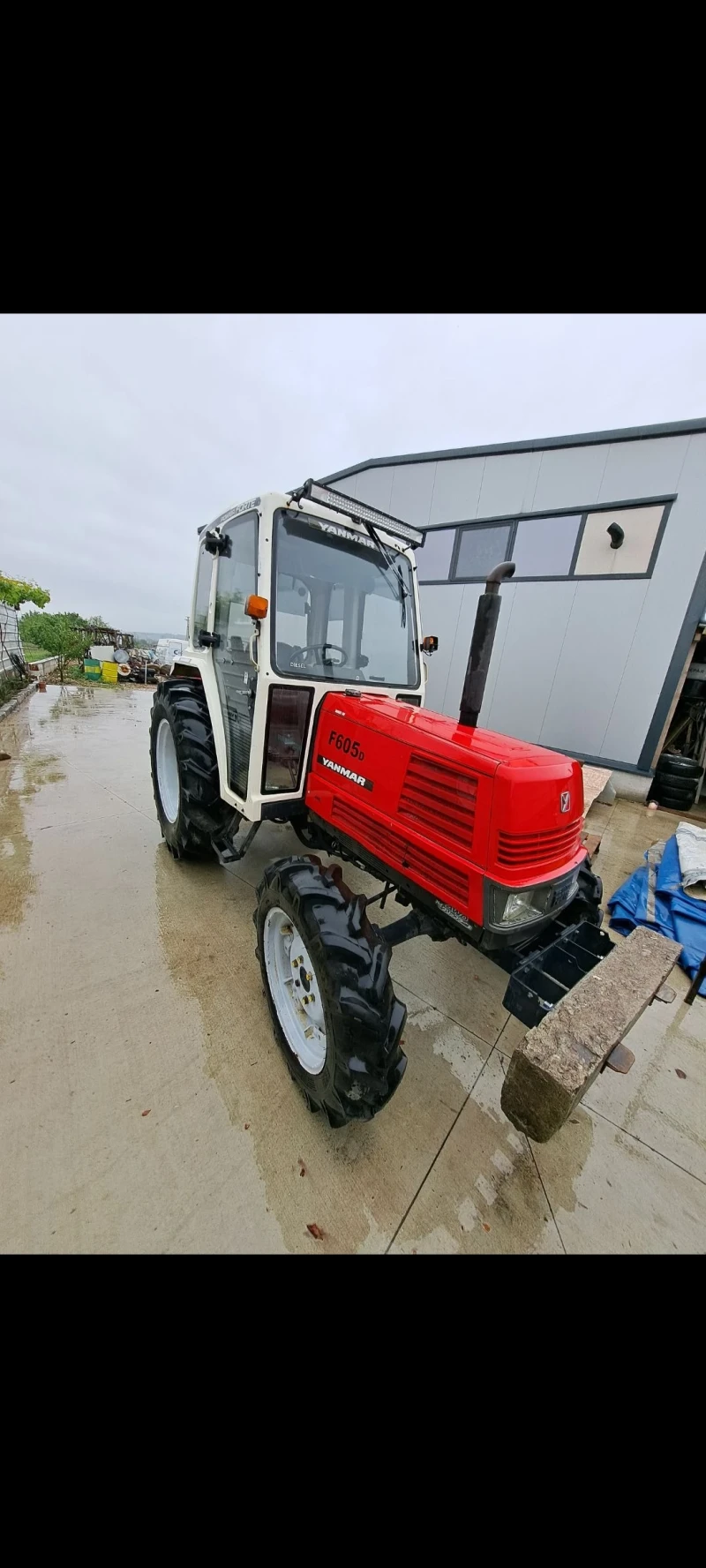 Трактор Yanmar F605 d, снимка 4 - Селскостопанска техника - 48374364