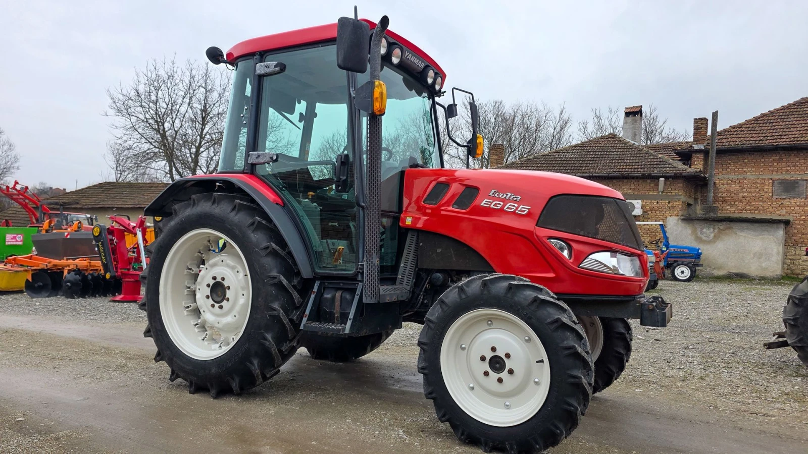 Трактор Yanmar EG65 с кабина, 4х4, 65 кс, АграБГ Джолев - изображение 7