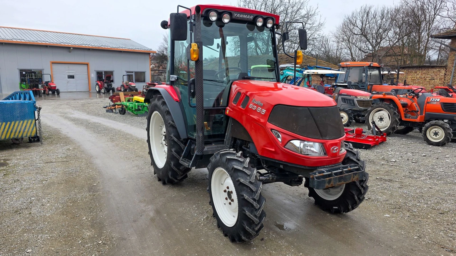 Трактор Yanmar EG65 с кабина, 4х4, 65 кс, АграБГ Джолев - изображение 8