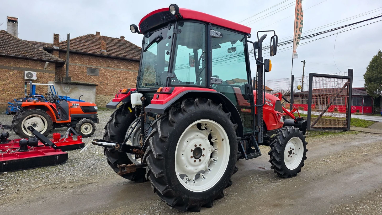 Трактор Yanmar EG65 с кабина, 4х4, 65 кс, АграБГ Джолев - изображение 5