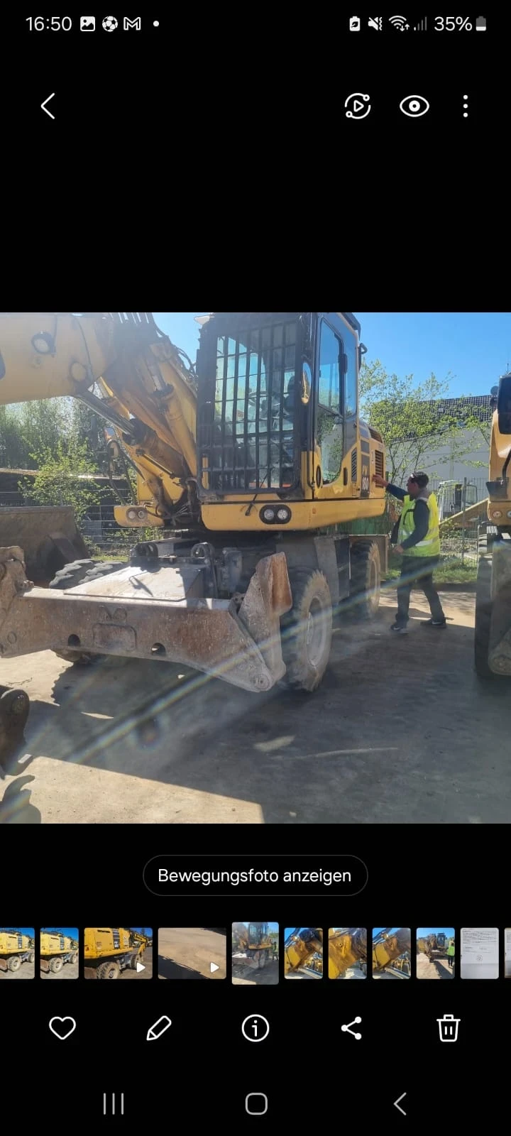 Багер Komatsu PW 180-10 - изображение 3