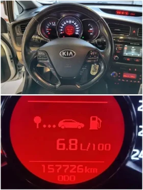 Kia Ceed 1, 6CRDI-110k.с/6ск/КАМЕРА/МУЛТИМЕДИЯ/НОВА!!!, снимка 11