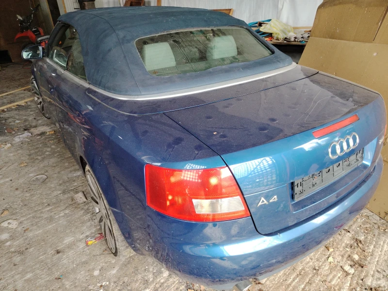 Audi A4 Кабриолет , снимка 1 - Автомобили и джипове - 49603547