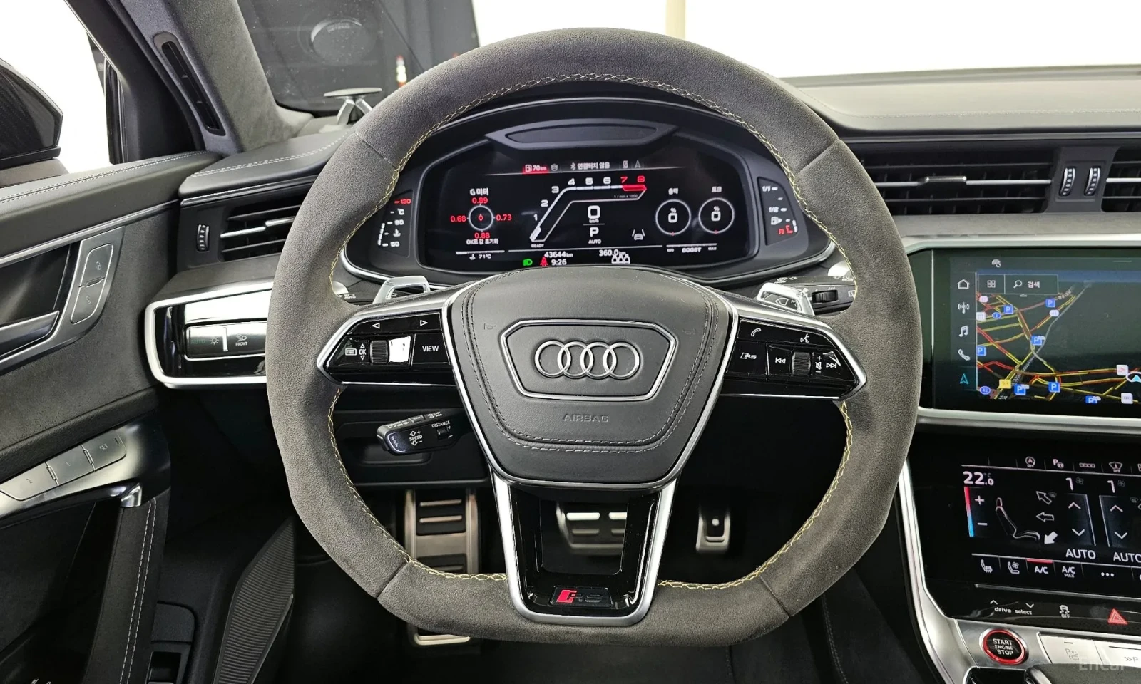 Audi Rs6 AVANT* PERFORMANCE* BEZ ANALONG* V8* TOP OFERTA* , снимка 13 - Автомобили и джипове - 55321396