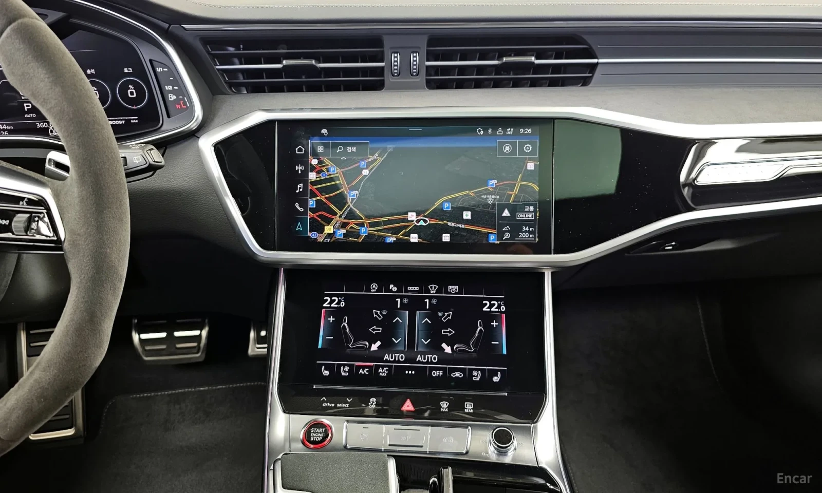 Audi Rs6 AVANT* PERFORMANCE* BEZ ANALONG* V8* TOP OFERTA* , снимка 14 - Автомобили и джипове - 55321396