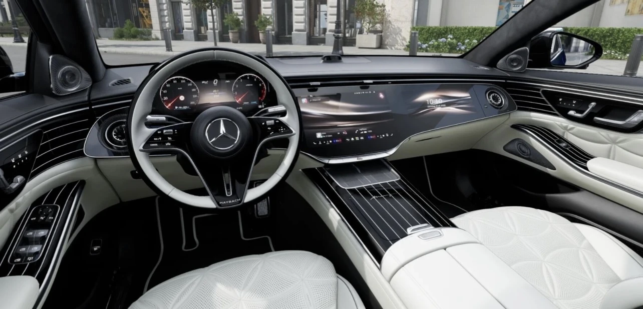 Mercedes-Benz S 580 Maybach, E-Body, Mасаж, Дистроник, Кожа напа, снимка 4 - Автомобили и джипове - 55677790