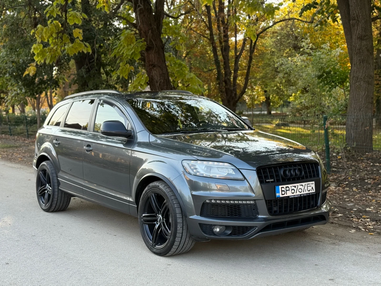 Audi Q7 4.2TDI* QUATTRO* FACE* KERAMIK* PANO* 7*  | Mobile.bg   1